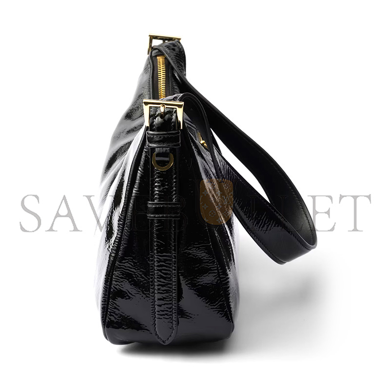 PRADA AIMÉE MEDIUM NAPLAK LEATHER SHOULDER BAG 1BC229 (31*18*10cm) PRADA AIMÉE MEDIUM NAPLAK LEATHER SHOULDER BAG 1BC229 (31*18*10cm)